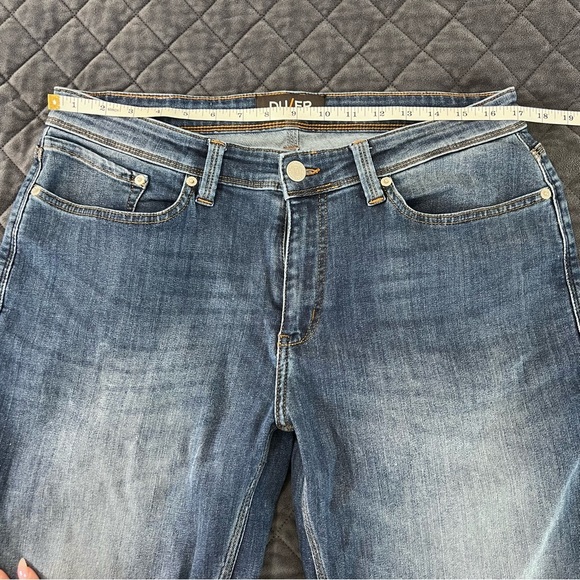 DU/ER Jeans Mens 34X32 L2X Relaxed Tapered Super Flexible Quick Dry H - Picture 9 of 10